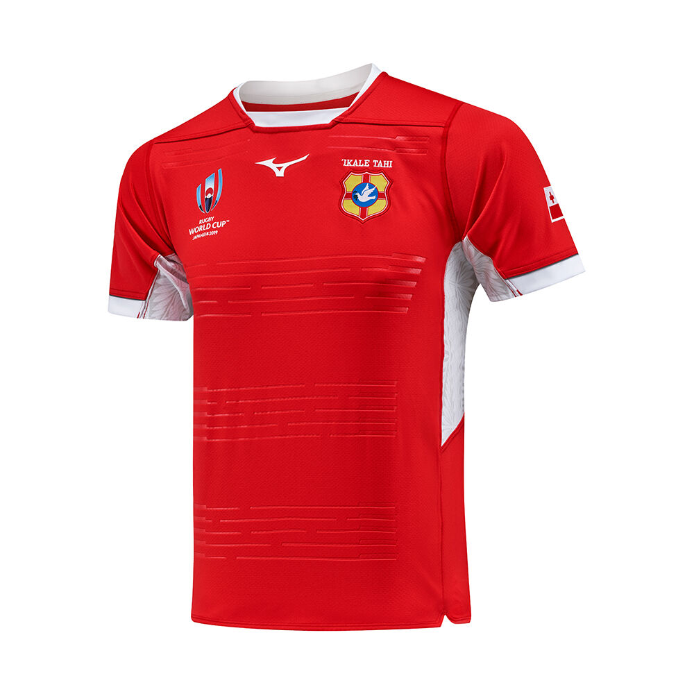 Maglia Mizuno Tonga RWC Home Uomo - Profondo Rosse - 10687-CQIX